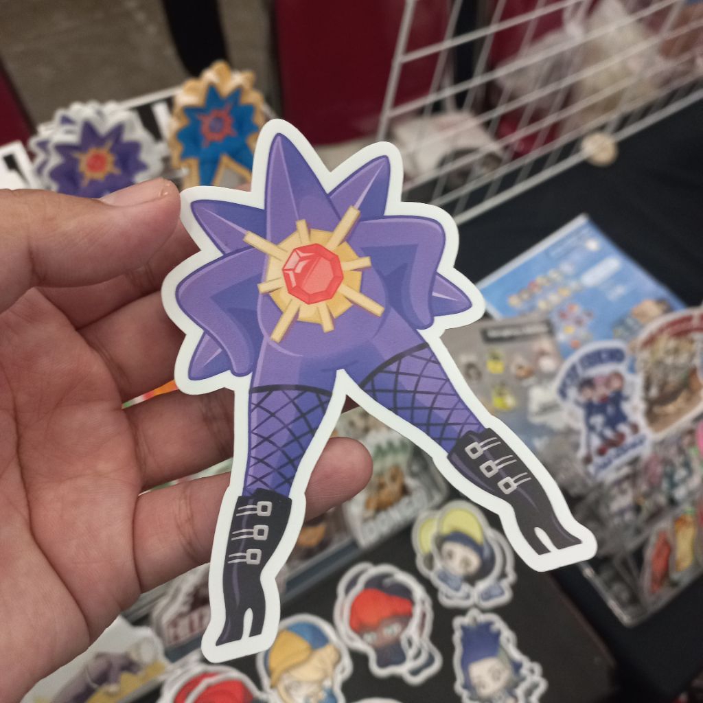Jual Stiker Premium Mega Starmie (Sticker Waterproof) - Parodi Sticker ...