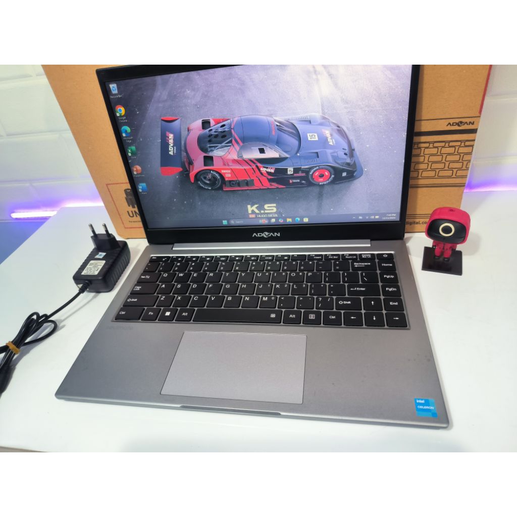 Jual Laptop Advan Paling Laris Intel N4020 RAM 4GB SSD NVMe Body Slim