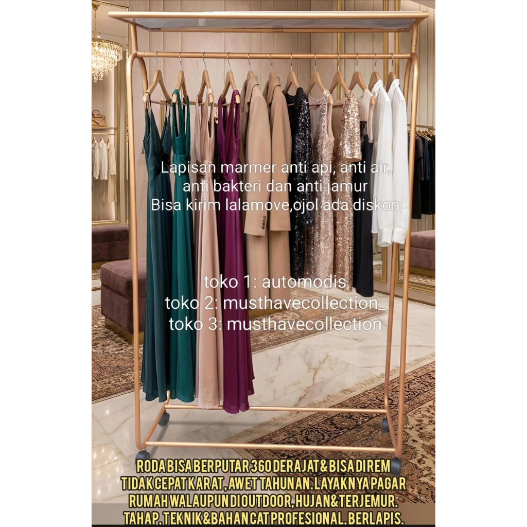Jual GAWANG BAJU 2 SISI KANAN KIRI LINGKAR EMAS BONGKAR PASANG AMBALAN ...
