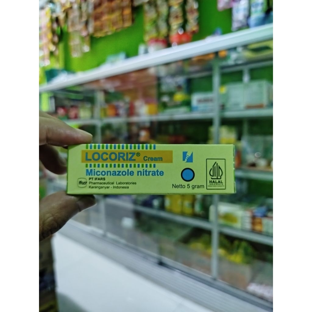 Jual LOCORIZ® Cream ( Obat jamur kulit atau ragi, panu, kadas ...