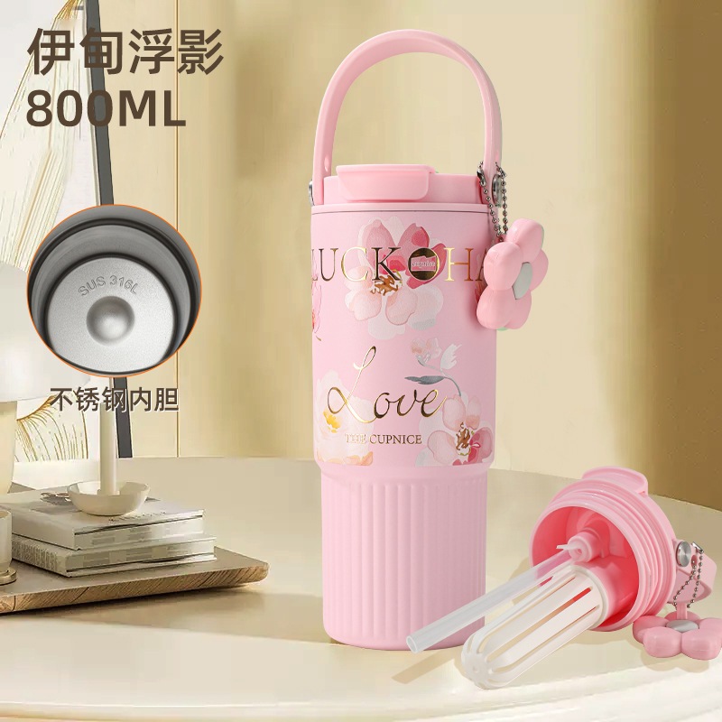 Jual TERMOS PLUS TUMBLER EKSLUSIF FLOWERS SERIES ( BUNGA TIMBUL ...