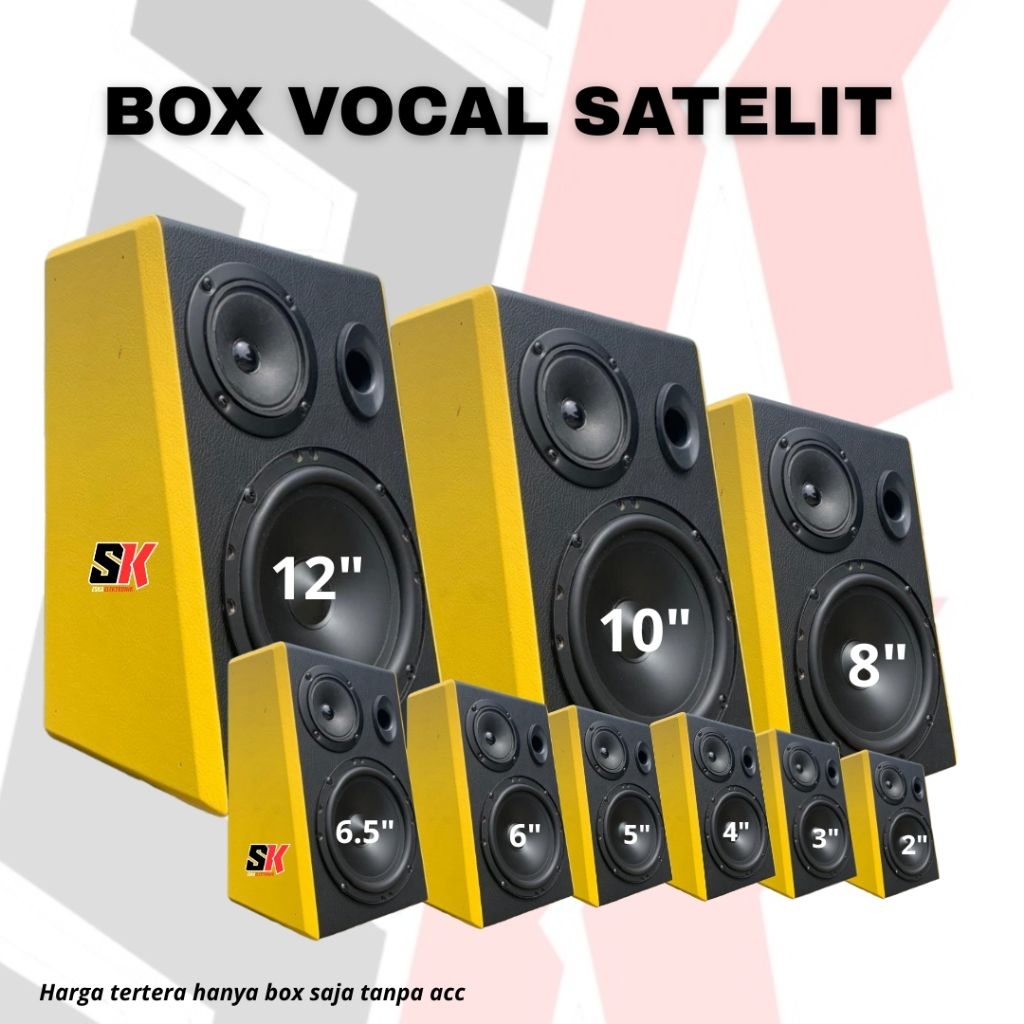Jual box vocal satelit free terminal bidding posh | Shopee Indonesia