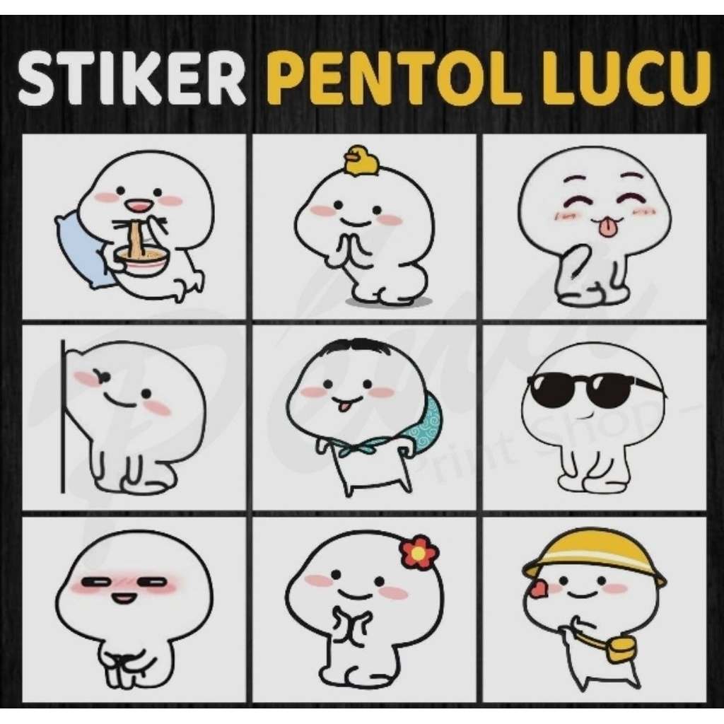 Jual Sticker pentol | Shopee Indonesia