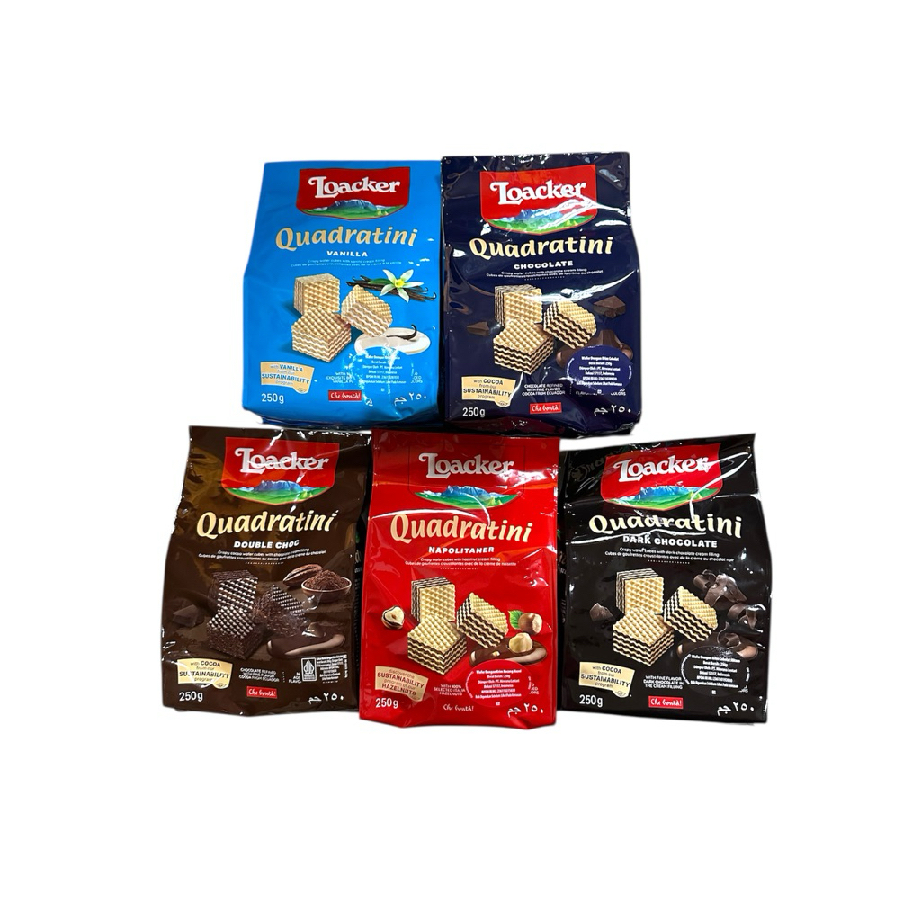 Jual Loacker Quadratini 250gr All Variant | Shopee Indonesia