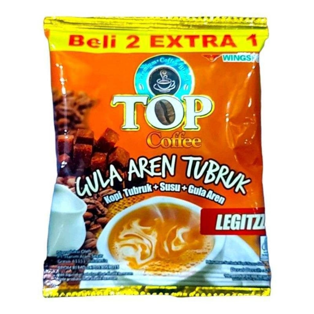 Jual Top Coffee Gula Aren Tubruk Renceng | Shopee Indonesia