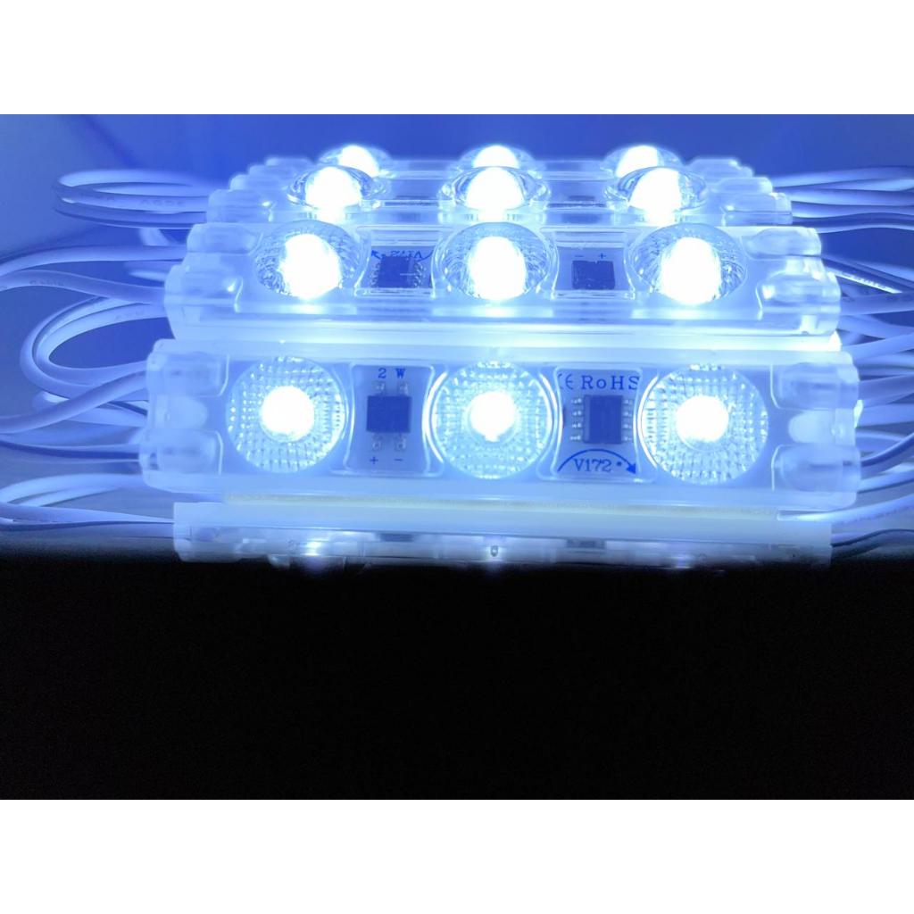Jual Lampu LED Module 3 Mata AC 220V 2 Watt LED Modul 3 Mata 2W 220 ...