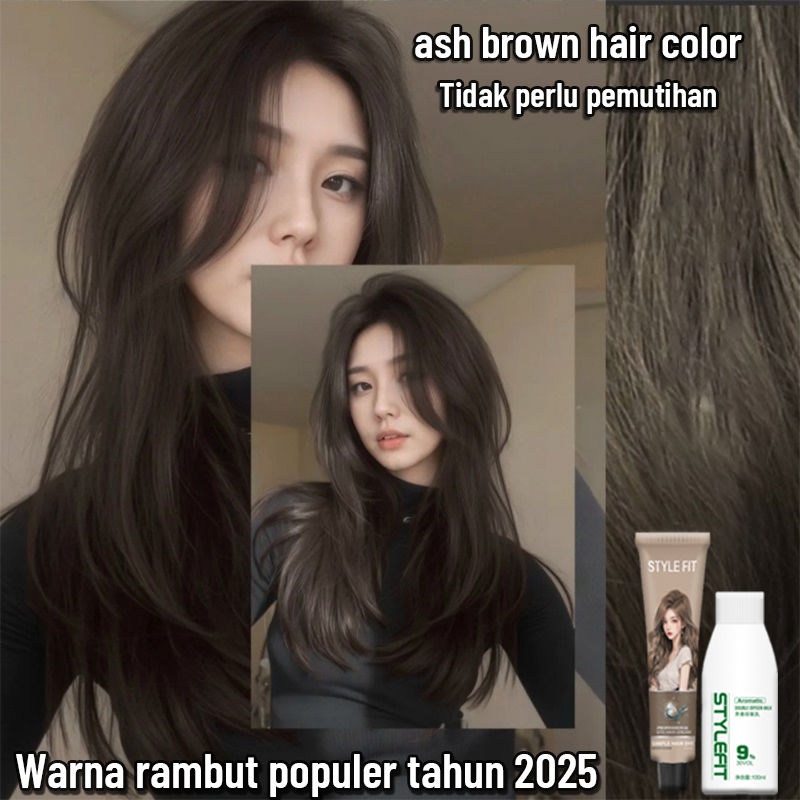 Jual Peluncuran produk baru STYLE FIT cat rambut ash brown*200ml ...