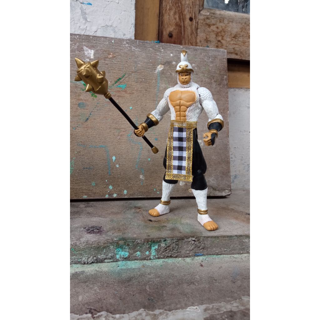 Jual action figure wayang Hanoman # superhero monkey warrior mobile ...