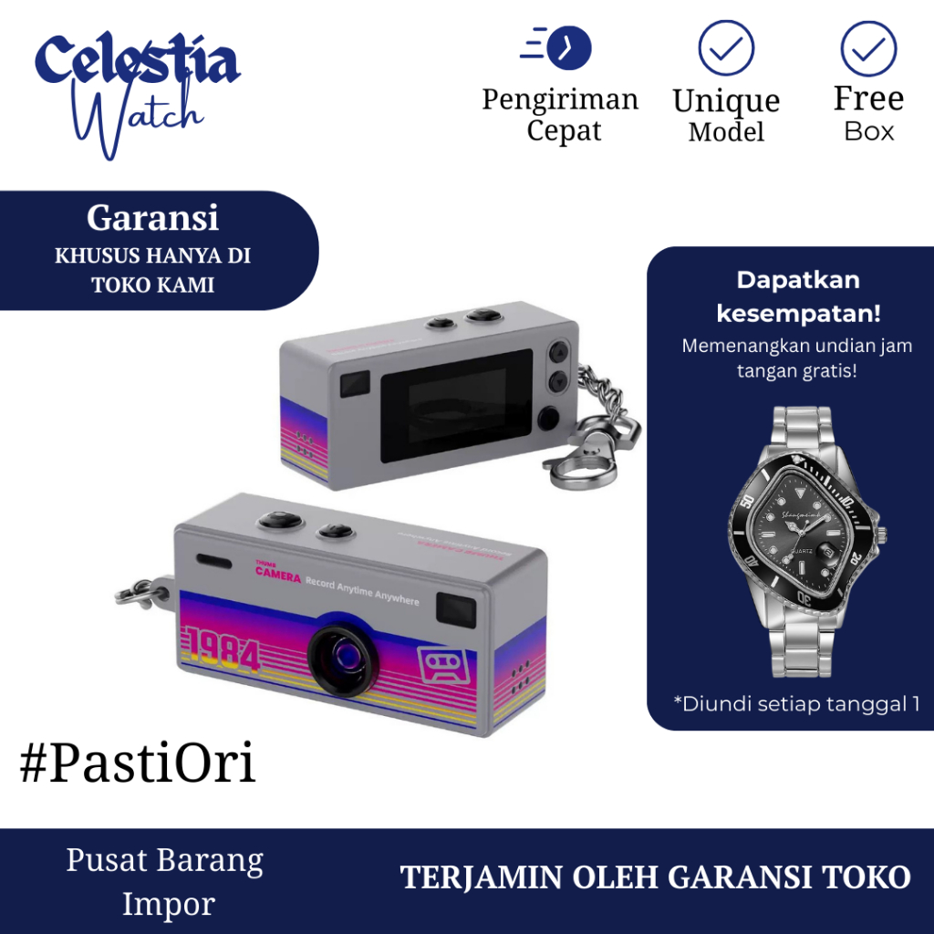 Jual KAMERA BERFUNGSI Model Kamera Charmera Kamera Portable Original ...