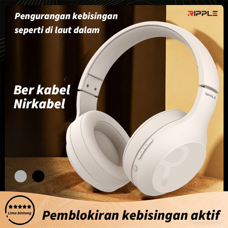 Jual Ripple Headset Bluetooth Super Bass Gaming Wireless TWS Android ...
