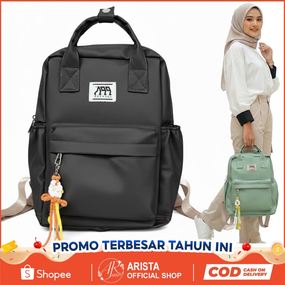 Jual ARISTA - Tas Ransel Wanita BACKPACK Sekolah Kuliah Korea Aesthetic ...