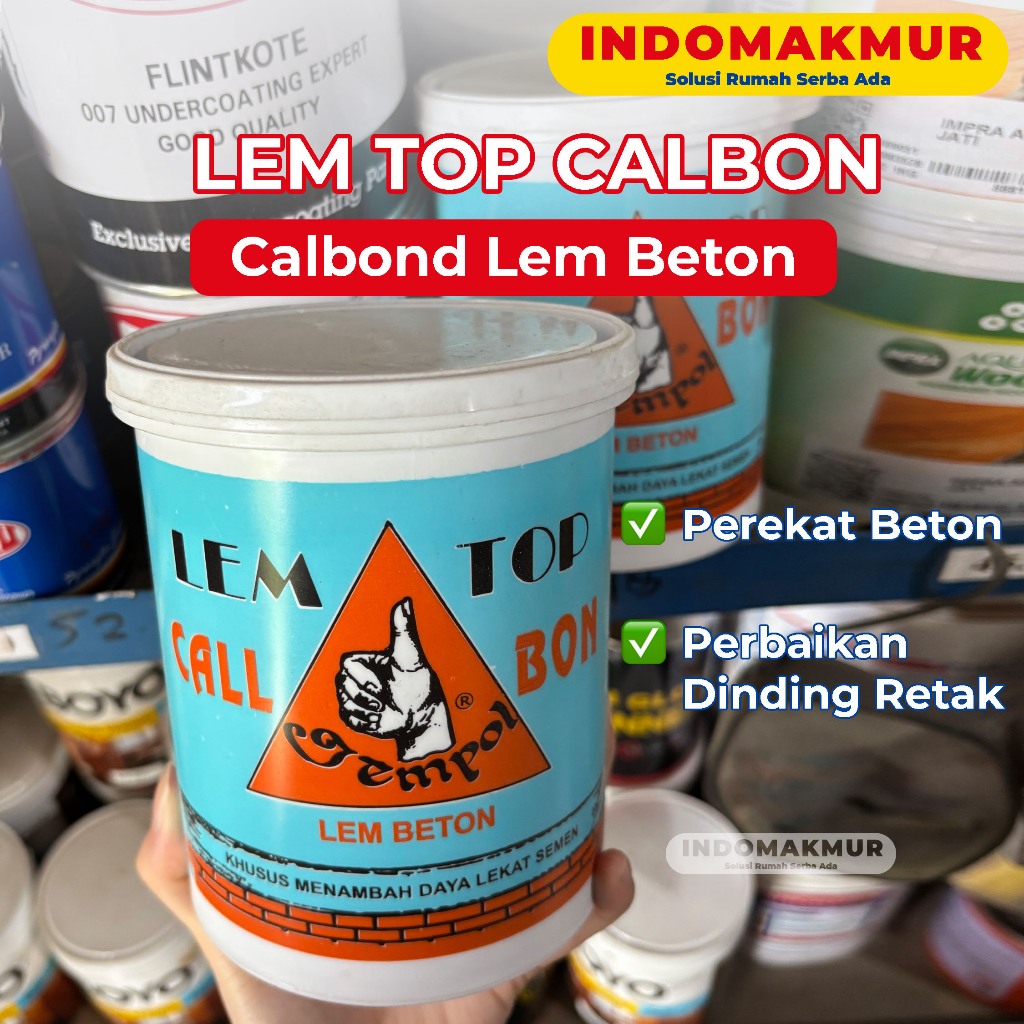 Jual INDOMAKMUR Lem Beton Callbon Perekat Beton / Kalbon Calbon Calbond ...