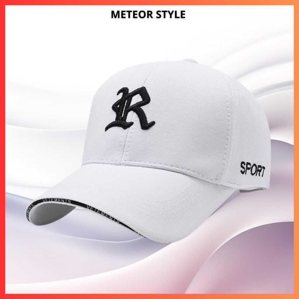 Jual Topi Import Huruf R Sport New Baseball Fashion Unisex | Shopee ...