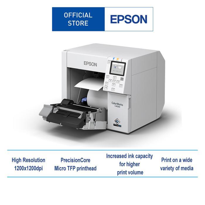 Printer Label Epson ColorWork CW-C4050 C4050 Pigment pengganti C3510 - C4050 (2)