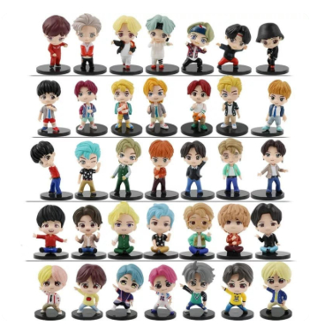 Jual Action Figure BTS set isi 7 pcs | Shopee Indonesia