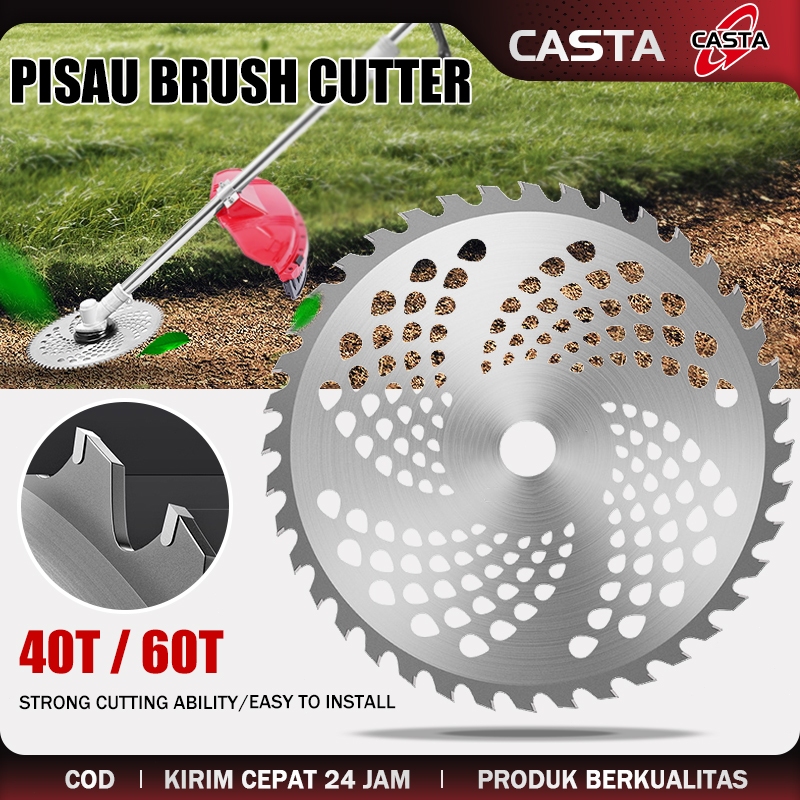 Jual CASTA 10 Inch 40/60T Pisau Rumput Karbida – Mata Pisau Mesin ...