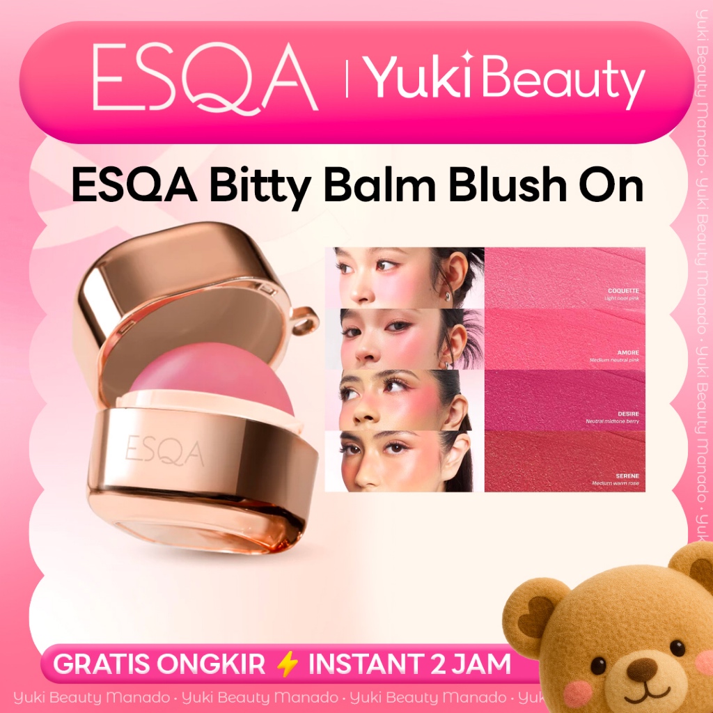 Jual YUKI Manado • ESQA Bitty Balm Stick Blush On Stick Tahan Lama ...