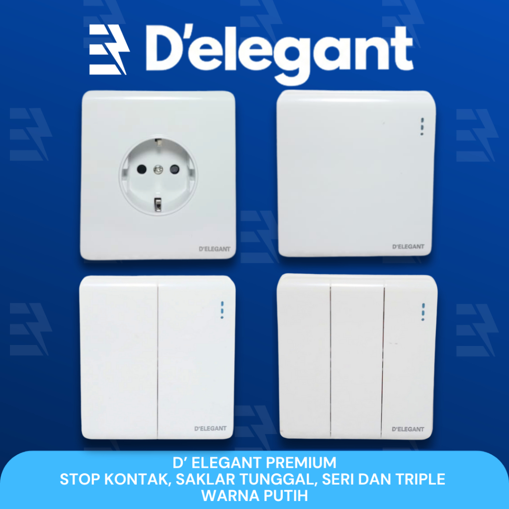 Jual D Elegant Premium Stop Kontak Saklar Inbow IB Tanam Minimalis ...