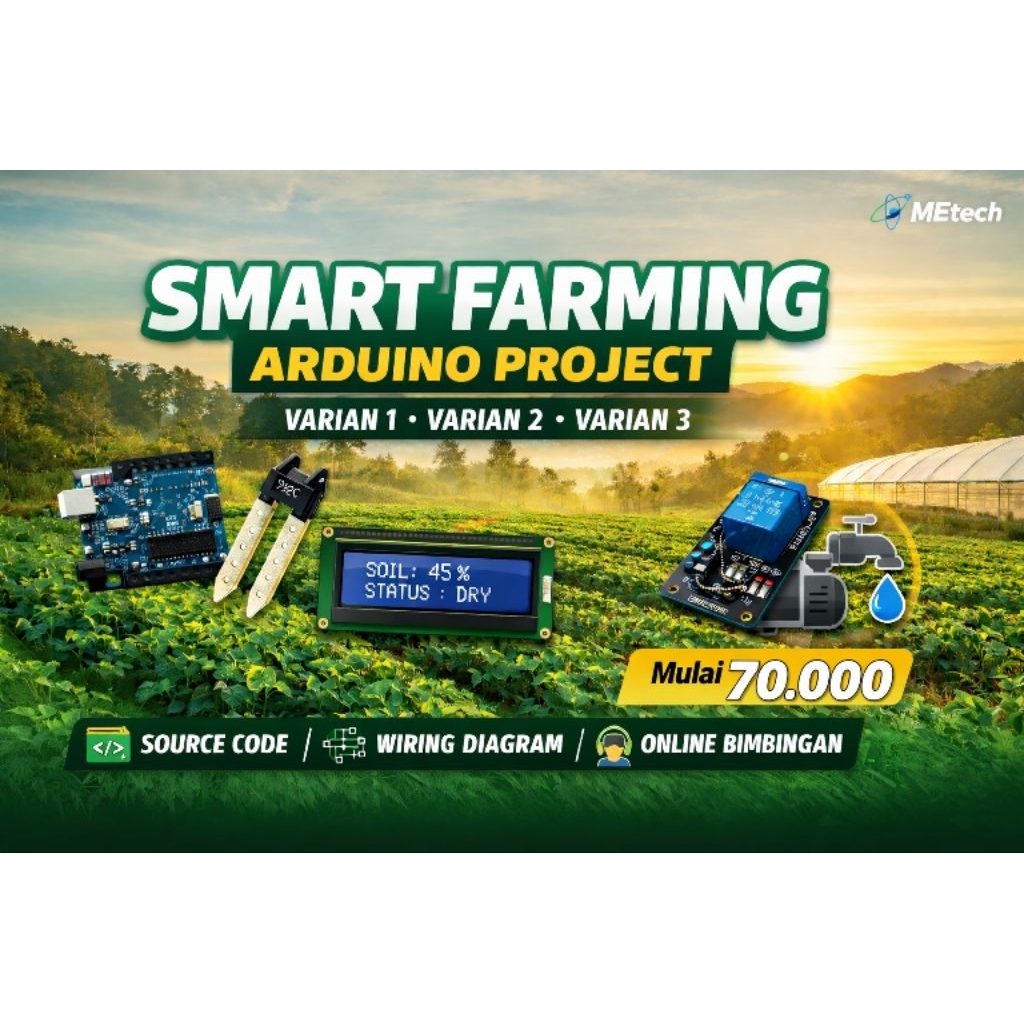 Jual Codingan/Program Smart Farming Arduino Tugas Presentasi | Shopee ...