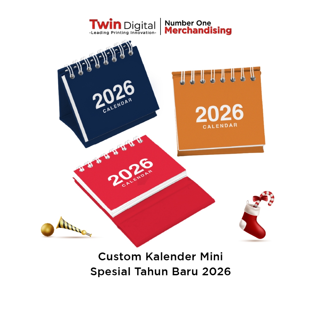 Jual Twindigital Custom Warna Kalender Mini Souvenir - Kalender Mini ...