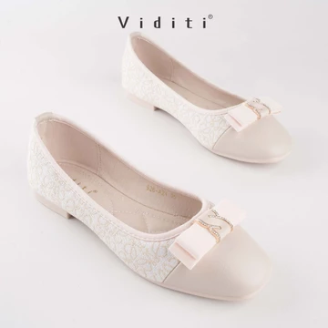 Viditi Arlena Flat Shoes Sepatu Import Wanita Kerja Kuliah Kantor Lepes