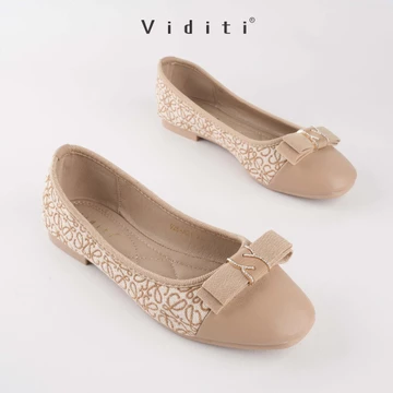 Viditi Arlena Flat Shoes Sepatu Import Wanita Kerja Kuliah Kantor Lepes