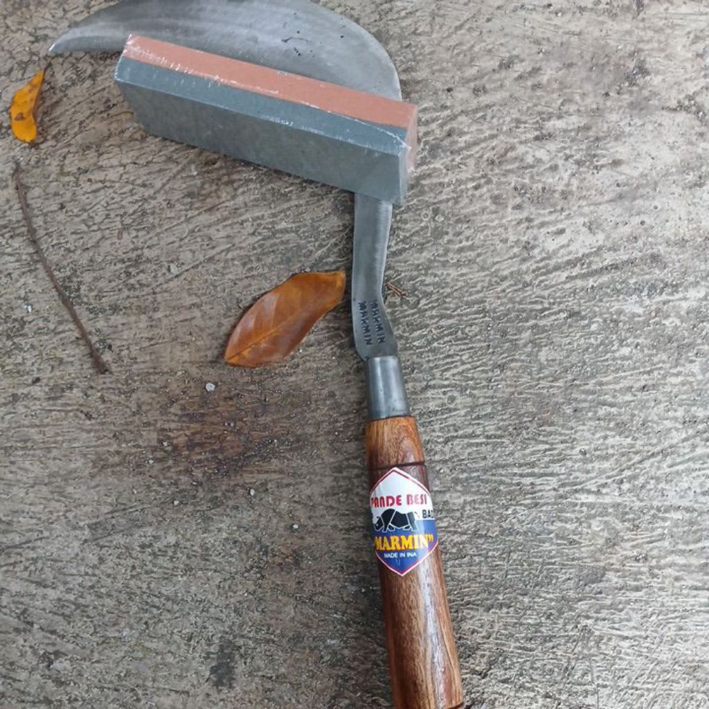Jual Alat pertanian perkebunan sabit arit rumput Bahan Baja Putih dan ...