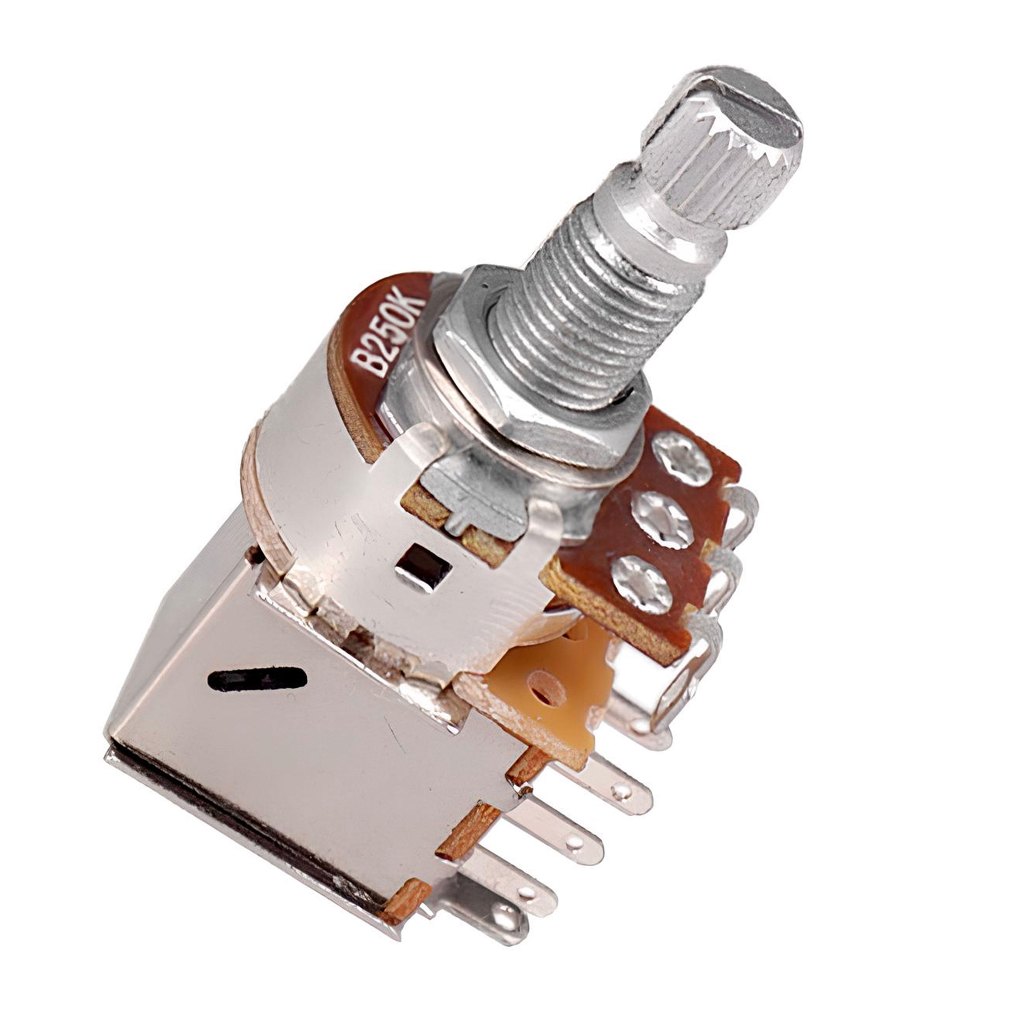 Jual Aplus 250k B (Linear) Push Pull Split Shaft Potentiometer | Shopee ...
