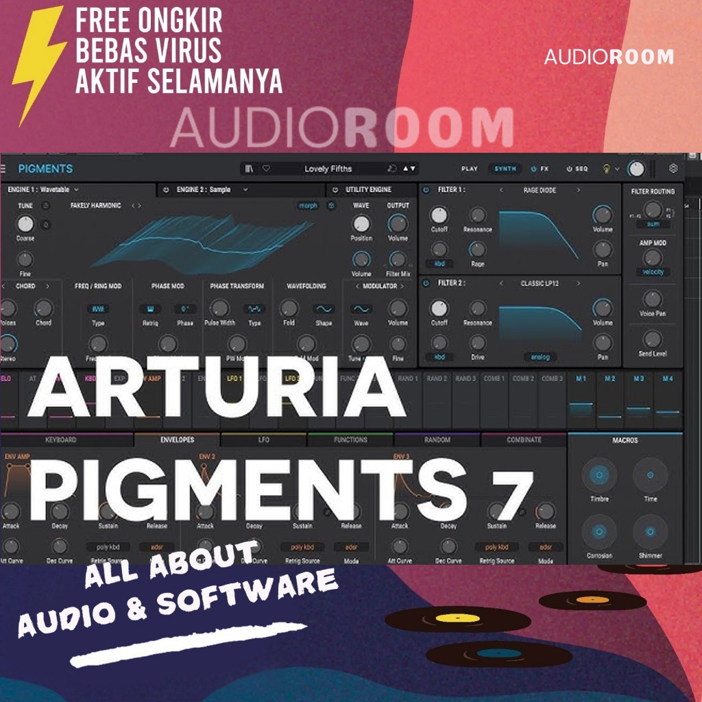 Arturia Pigments v7.0.0 Windows / MAC (Full Activated)
