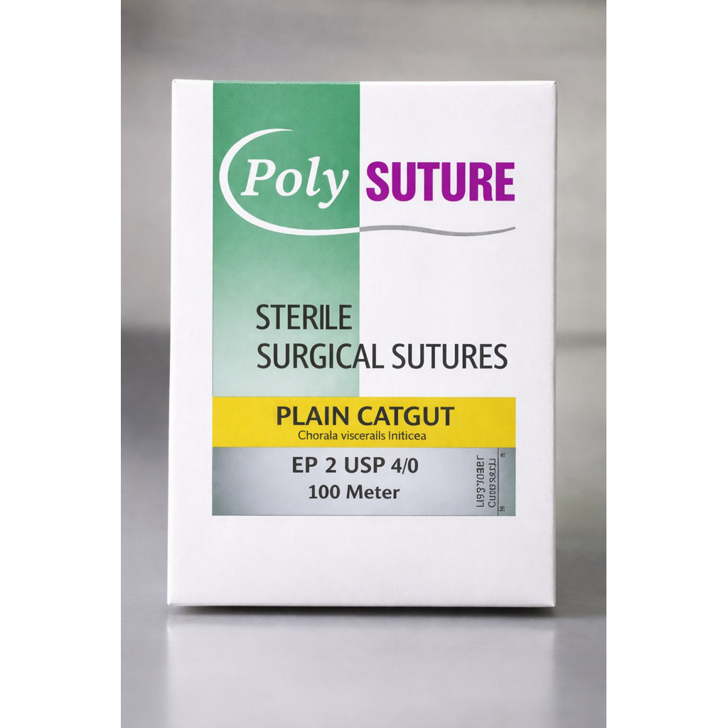Jual STERILE SURGICAL CATGUT PLAIN POLYSUTURE | Shopee Indonesia