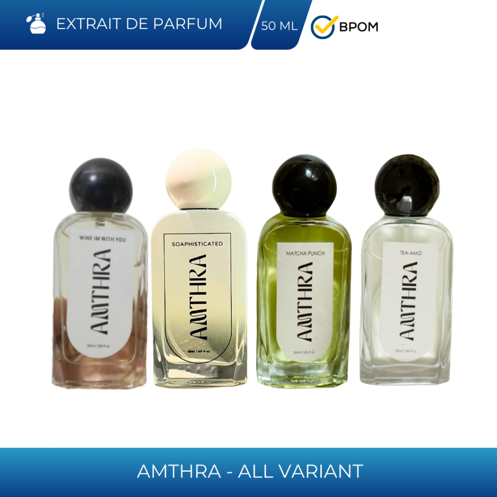 Jual AMTHRA All Variant 50ml Parfum Lokal Eau de Parfum | Shopee Indonesia