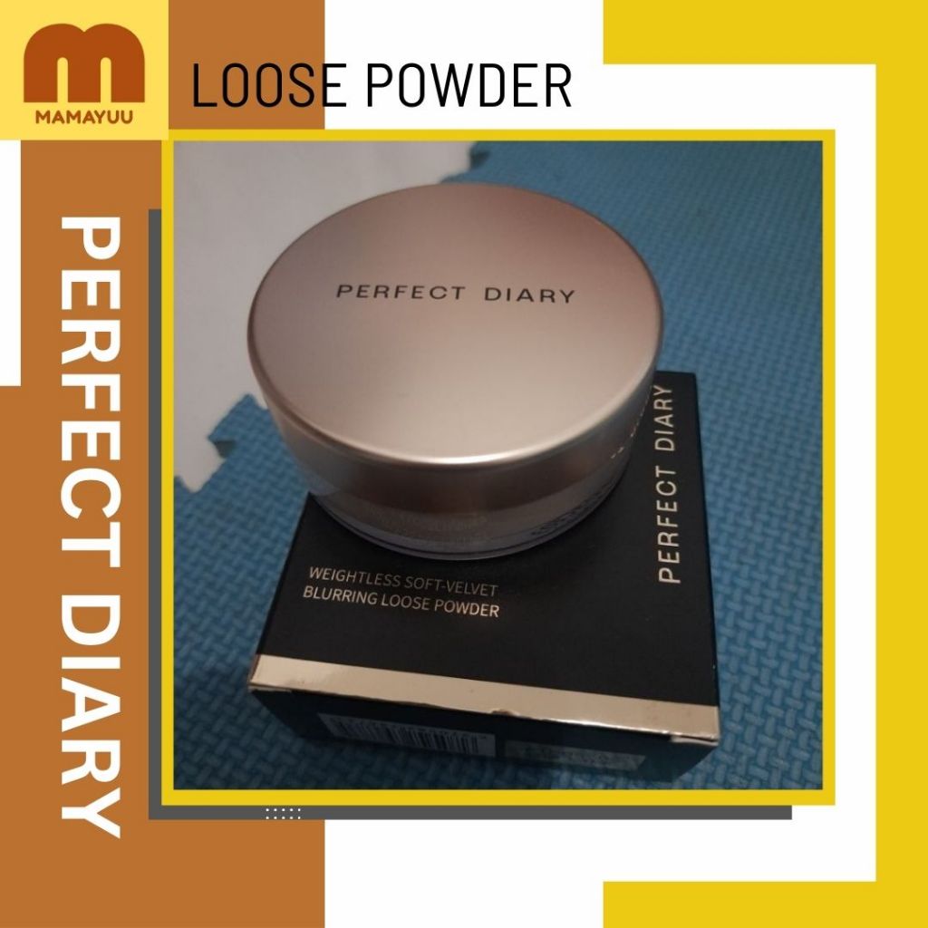 Jual Perfect Diary Loose Powder Bedak Tabur Weightless Soft Blurring ...