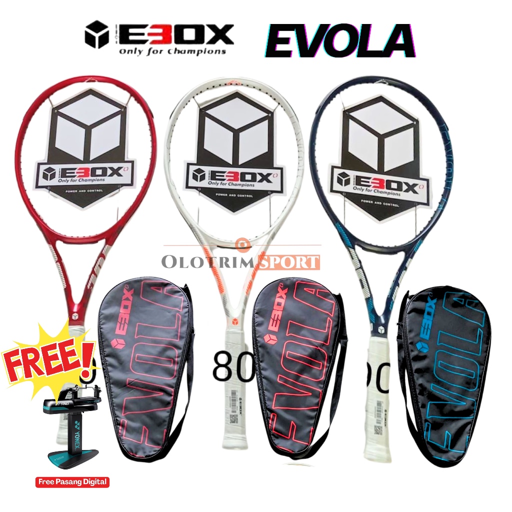 Jual Raket Tenis Ebox EVOLA Tennis Original | Shopee Indonesia