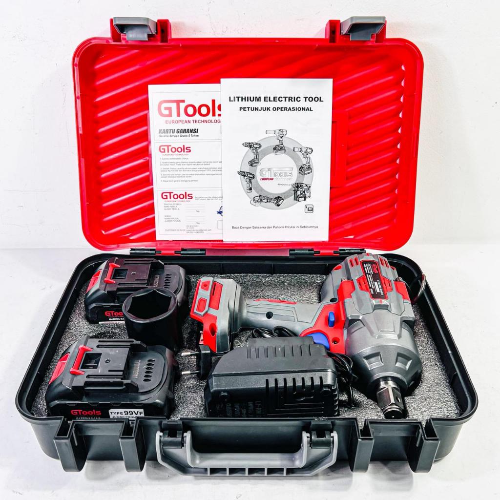 Jual GTOOLS Impact Wrench GT80PRO Xtra Jumbo 3/4 Inch 2500NM Garansi ...