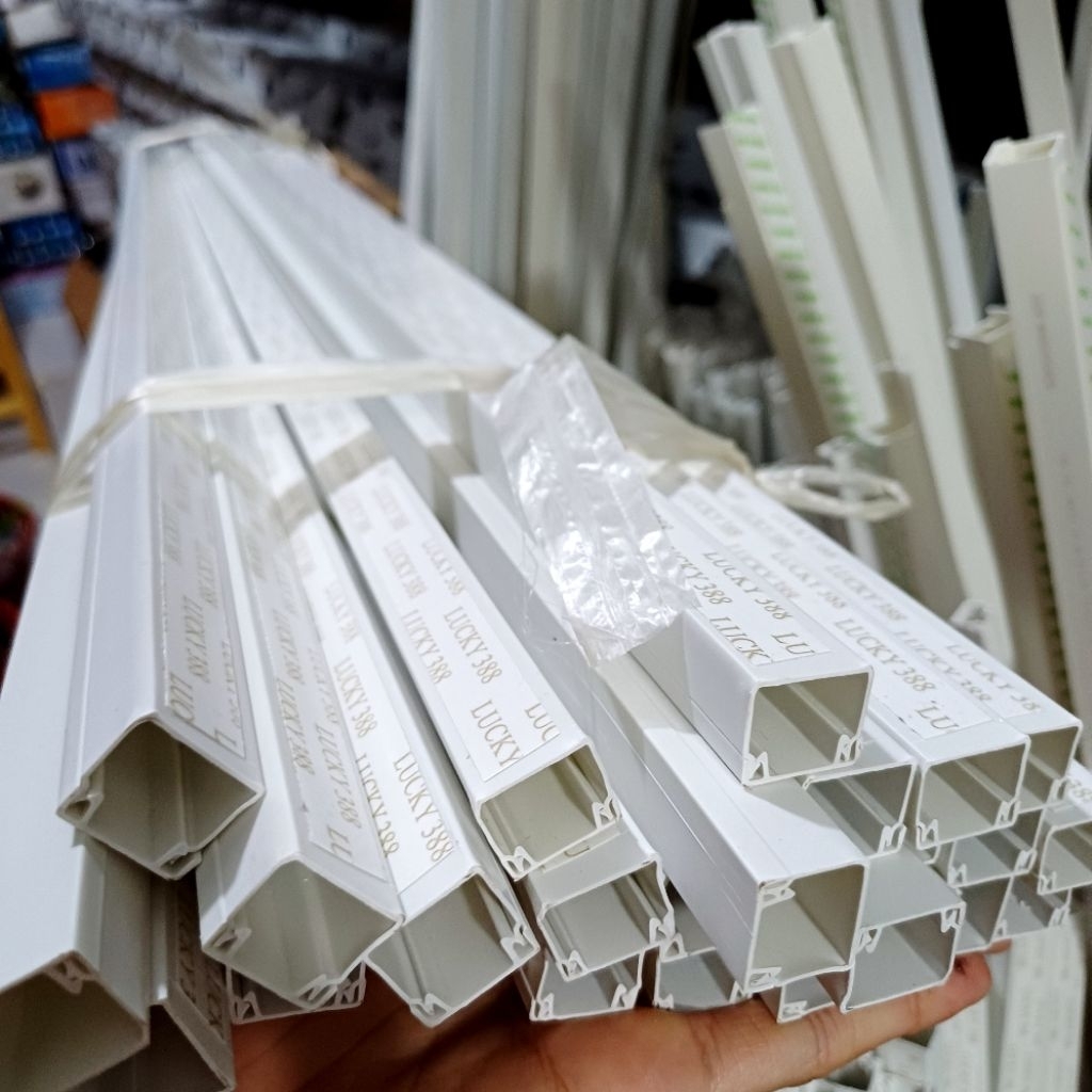 Jual Ducting panjang 100cm / 1 meter dan 170 cm Dakting kabel pvc cable ...