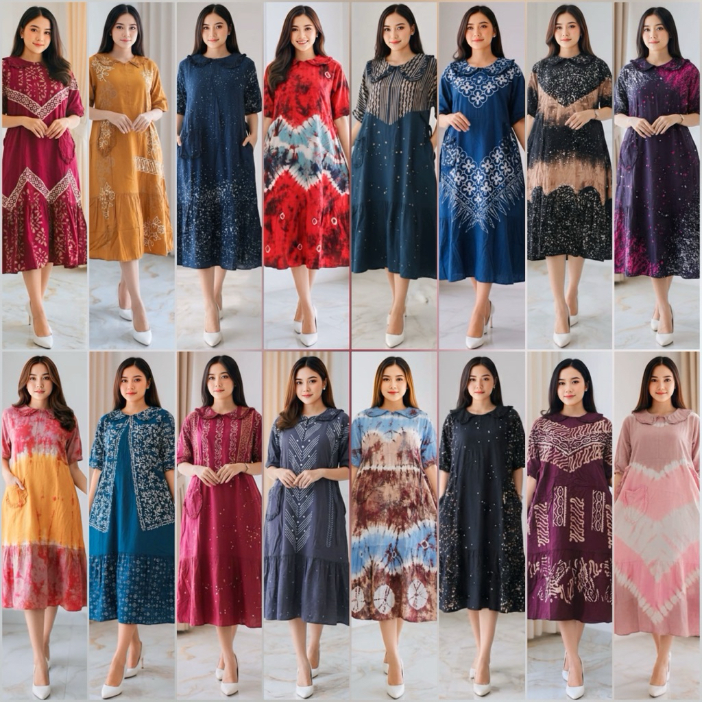Jual DASTER TWILL ORI ORIGINAL TERBARU 2026 daster chibi cantik banyak ...