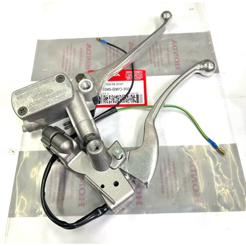 Jual Master Rem Atas Assy Scoopy Karbu Sepaket + Dudukan spion Kiri ...