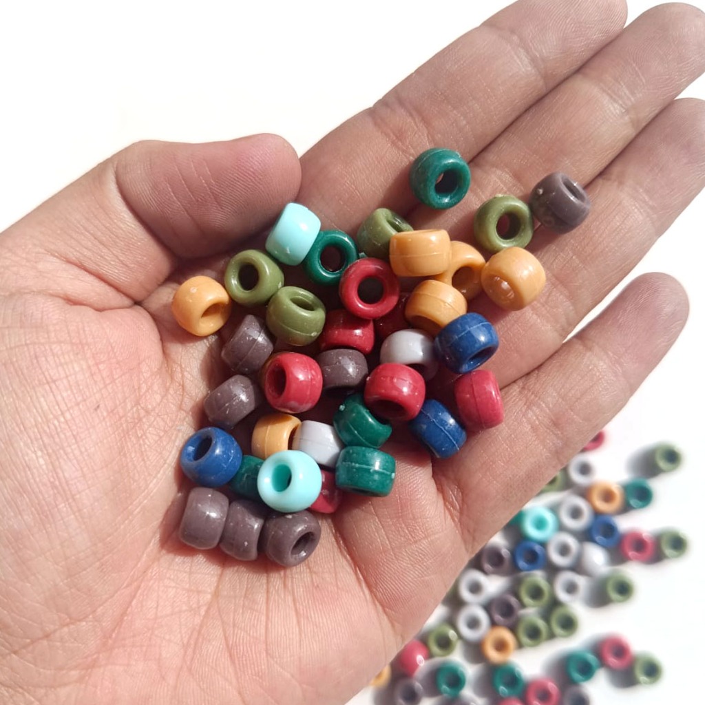 Jual 10 gr Manik-manik PONY BEADS | Shopee Indonesia