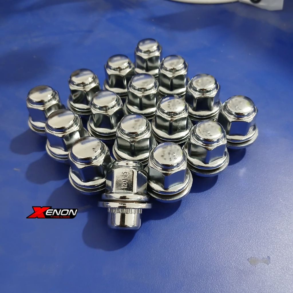 Jual { Satuan } Lugnut Mur Roda Fujita Suzuki Apv Carry M12 X 1,25 ...