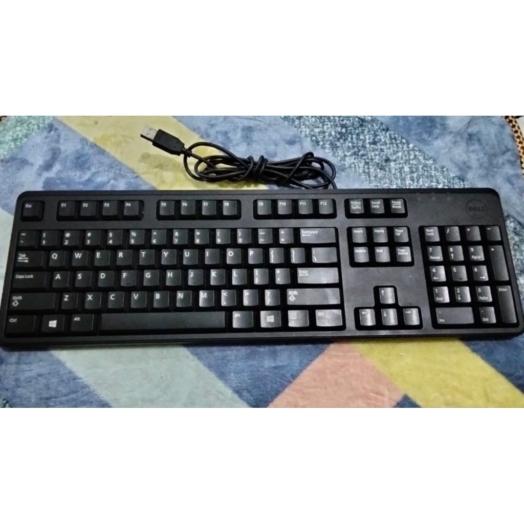 Jual Keyboard dell USB second original-normal | Shopee Indonesia