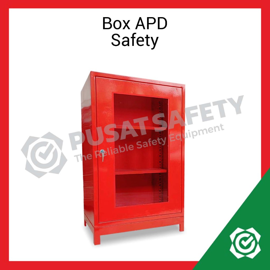 Jual Box APD Safety Kabinet Tempat Penyimpanan 95x60x40cm | Shopee ...