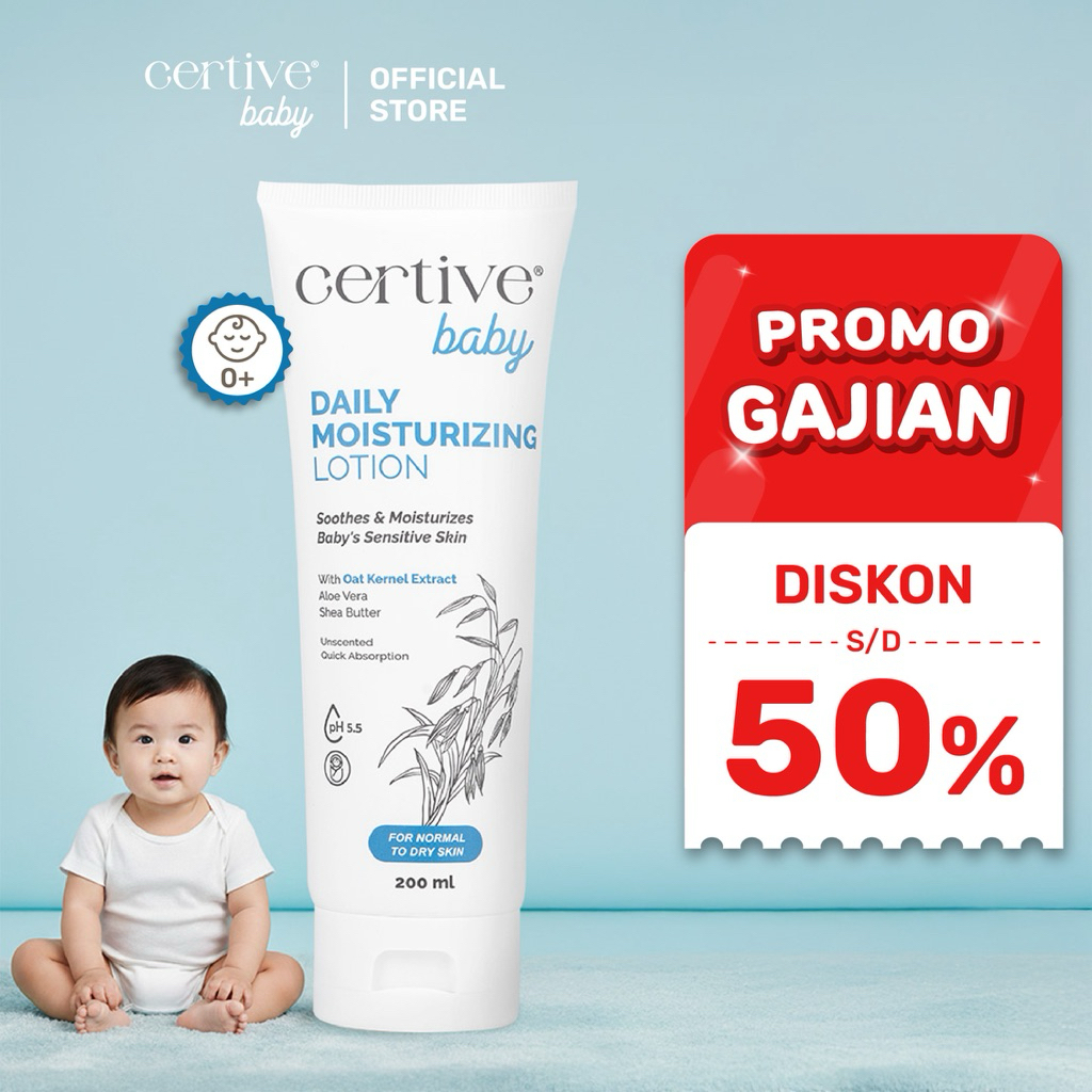Jual Certive Baby Daily Moisturizing Lotion – Oat Kernel Ekstrak & Aloe ...