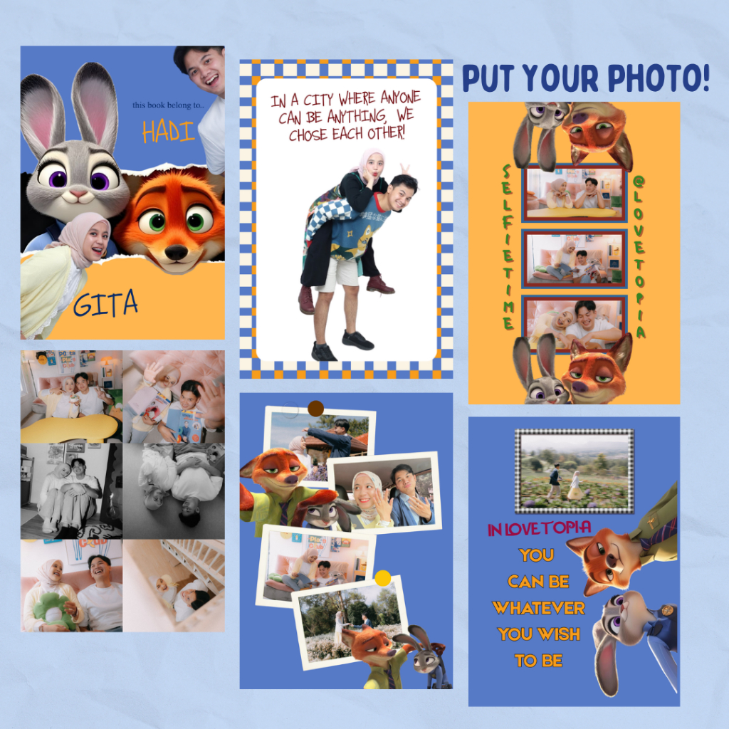 Jual CUSTOM MAJALAH BY PORTAPOLIO KADO UNIK - TEMPLATE ZOOTOPIA ...