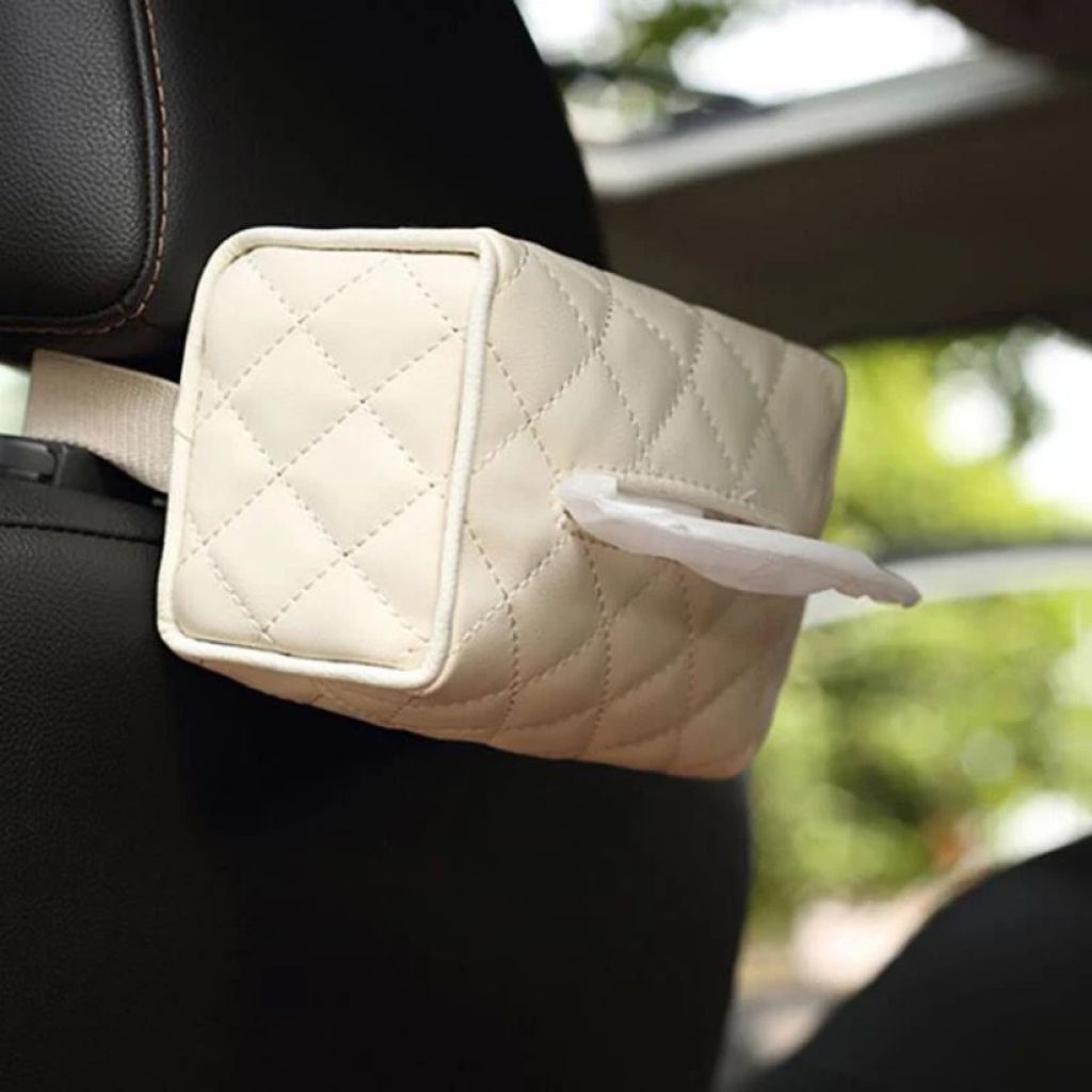 Jual Tempat Tissue Box Mobil Interior Storage Kapasitas Penyimpanan ...