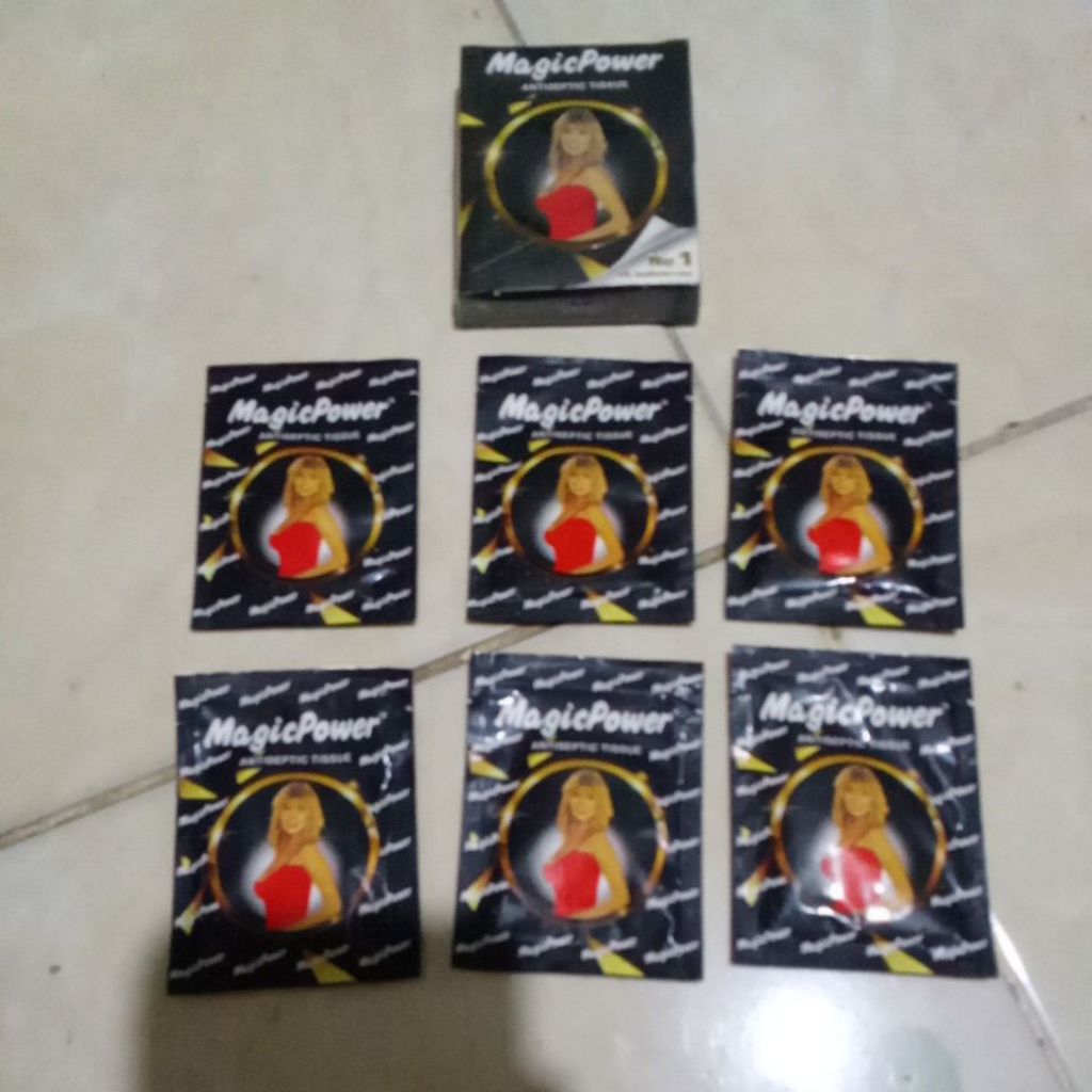 Jual tisu magic power hitam original6sct | Shopee Indonesia