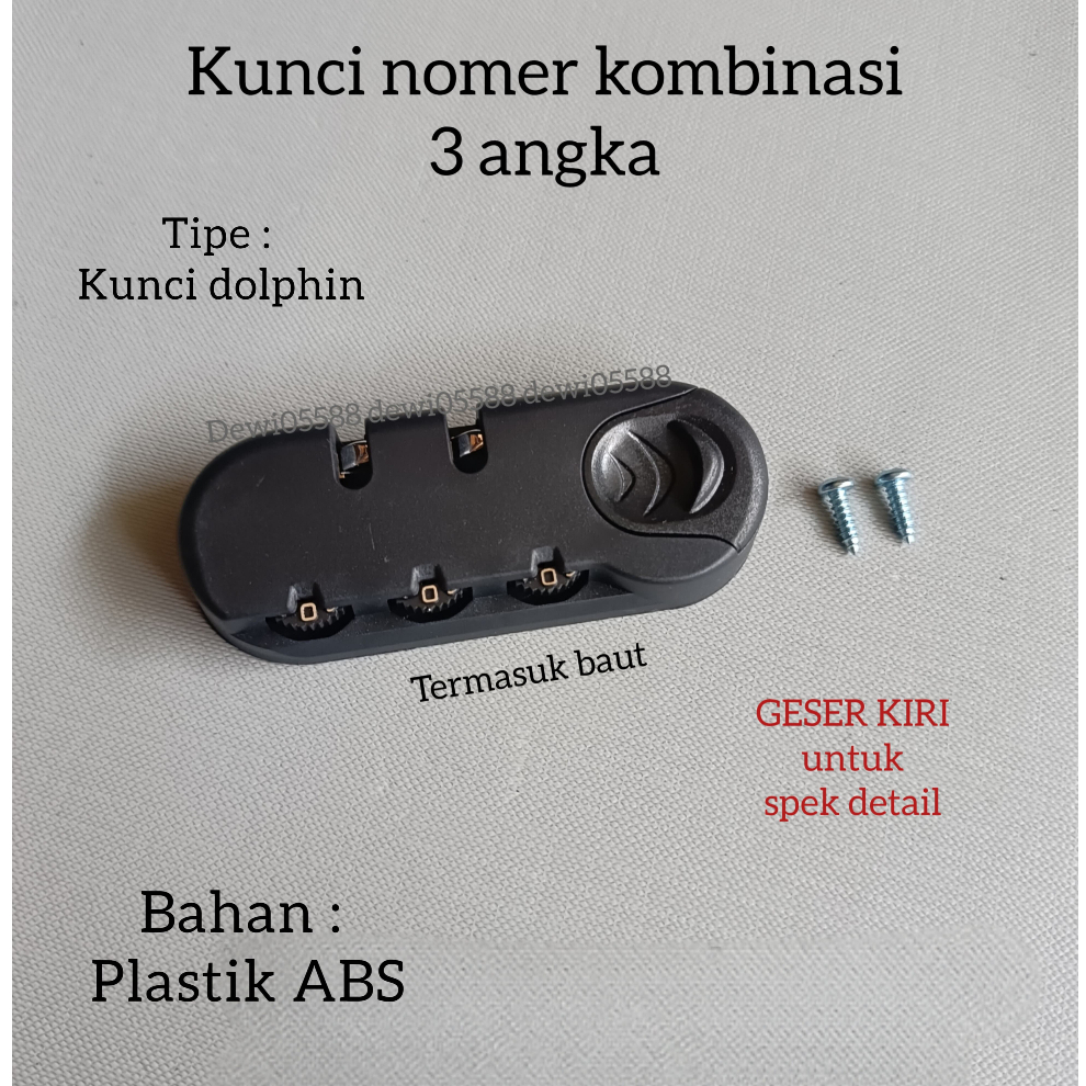 Jual Kunci Koper Terlengkap & Harga Terbaru Juni 2026 | Shopee Indonesia