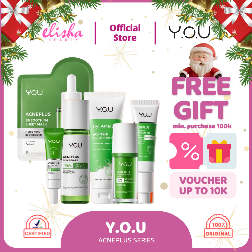 Jual YOU AcnePlus Series l 2% Acne Serum | Cleanser | Acne Spot ...