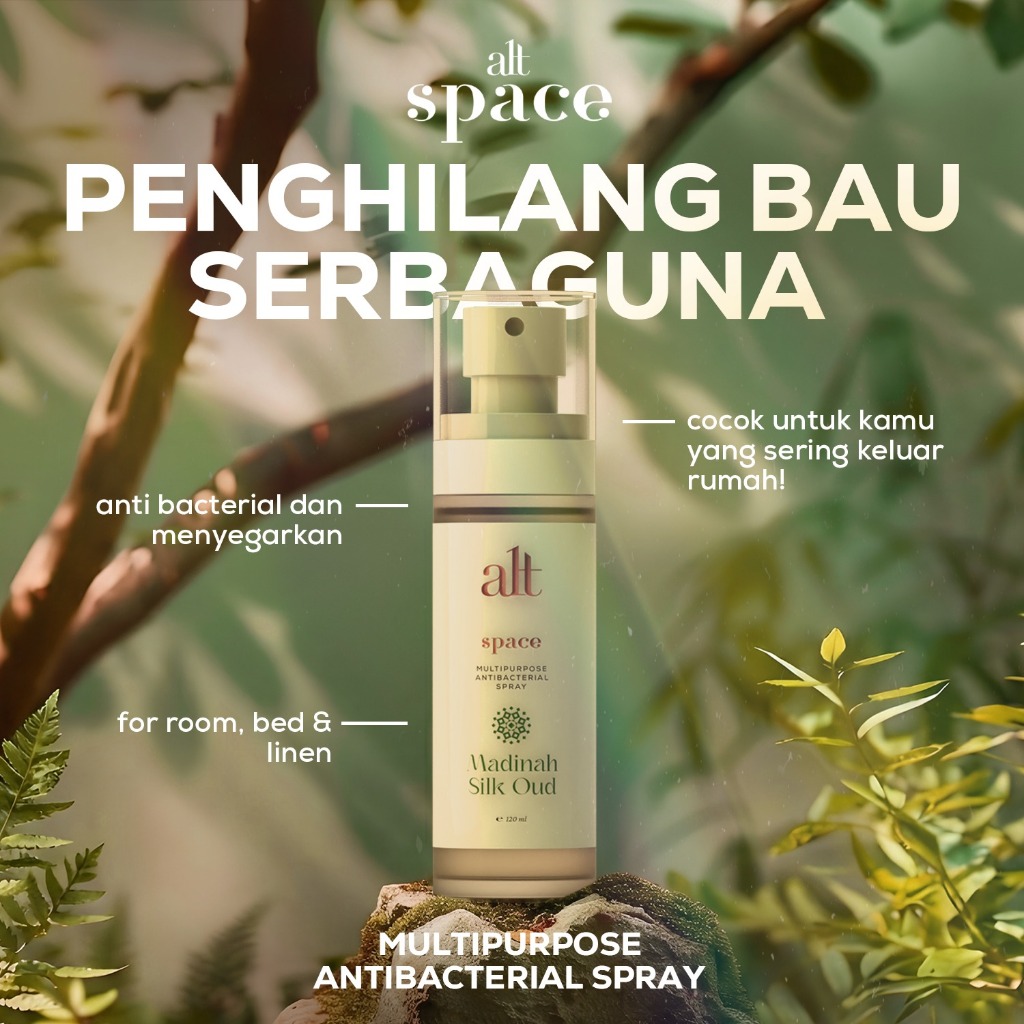 Jual Linen Spray Space by Alt MADINAH – Multipurpose Anti Bacterial ...