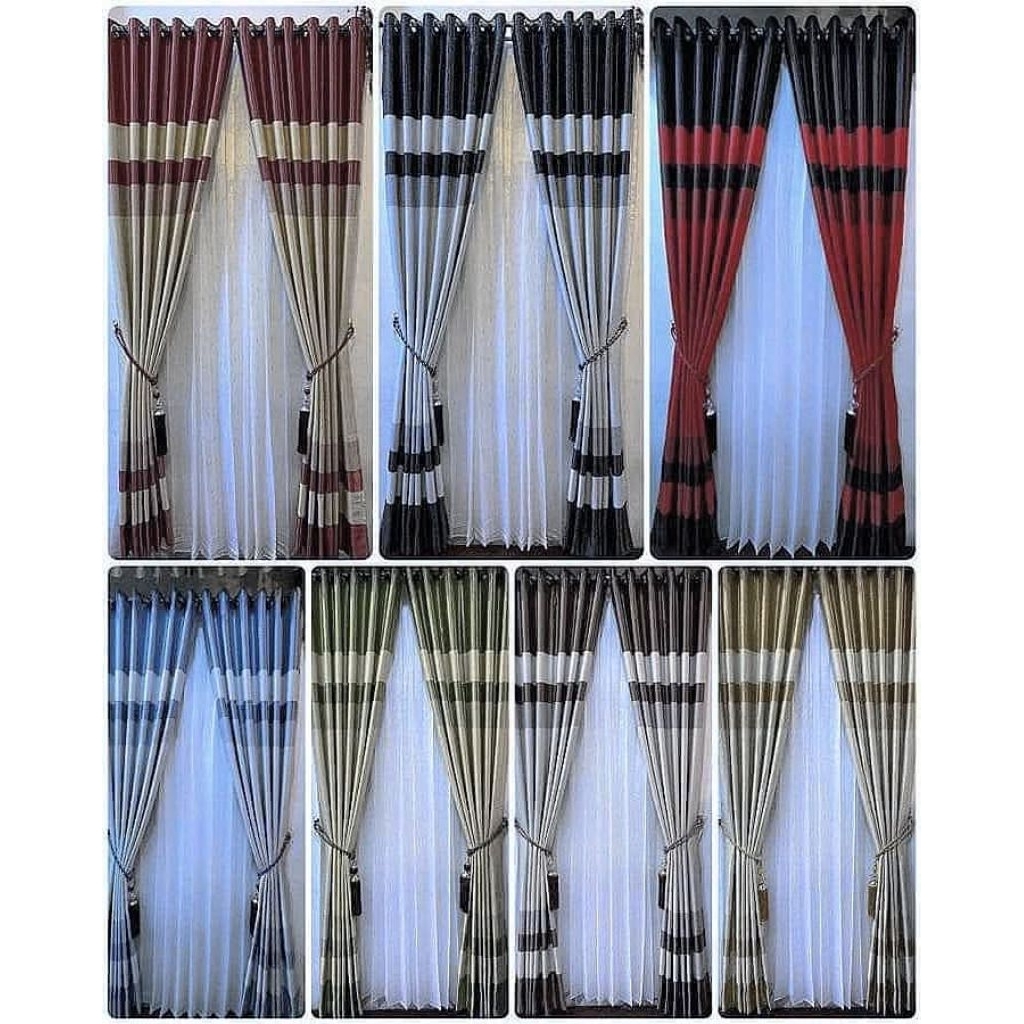 Jual godeng kain gordeng motip lis polos | Shopee Indonesia