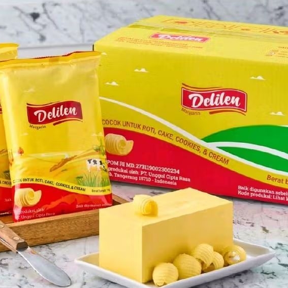 Jual DELILEN MARGARIN BUTTER 1 KILO ORI | Shopee Indonesia